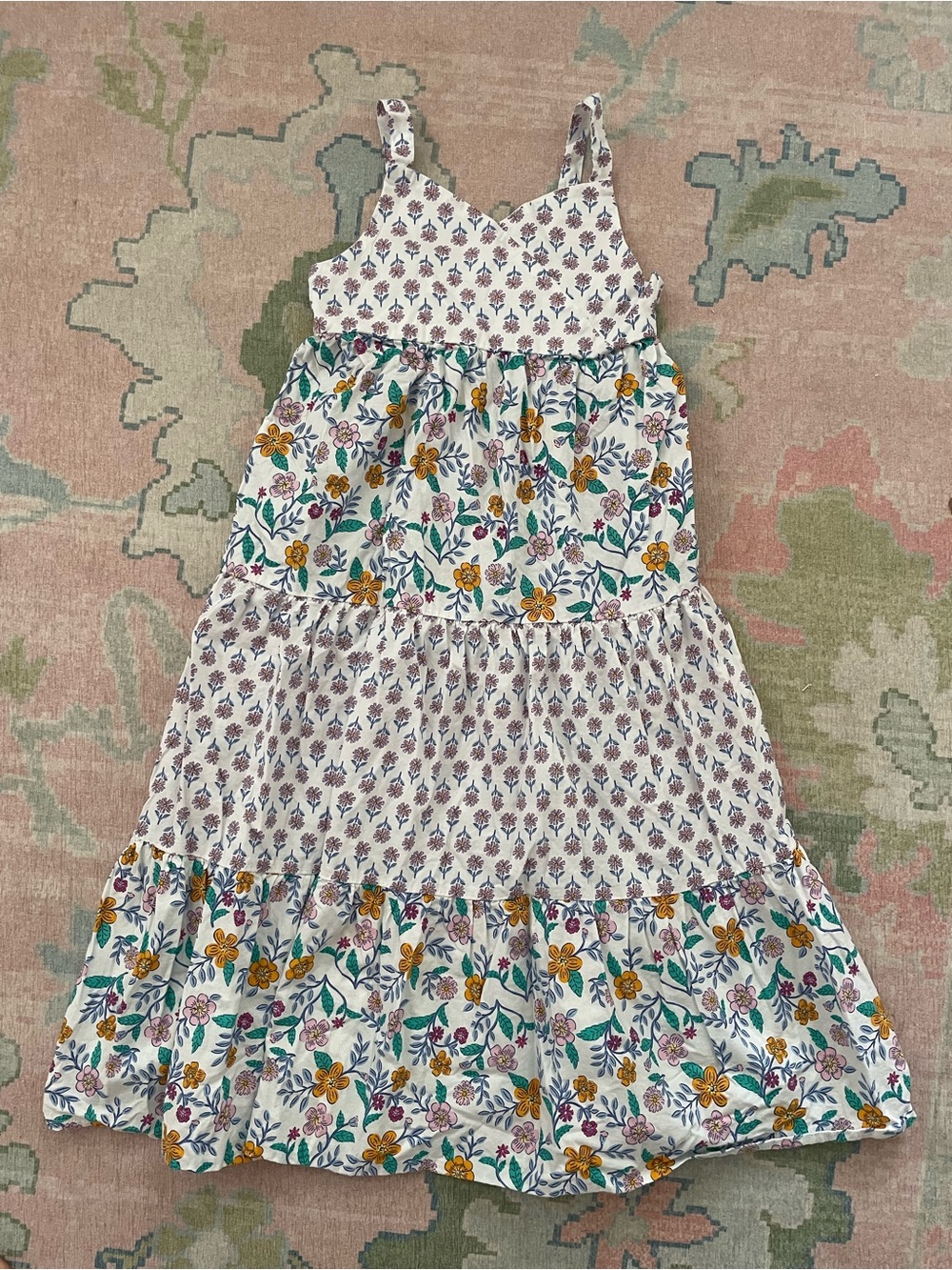 Carter’s Kid Floral Maxi Dress (size 7/7A)